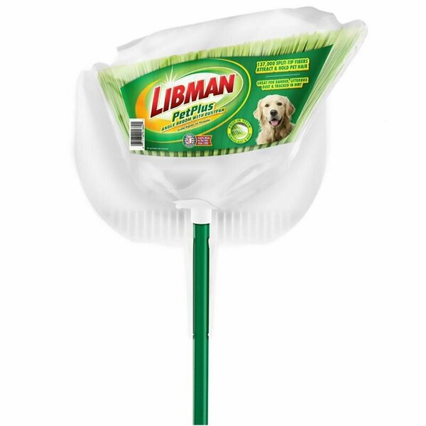 Libman BROOM W/DUSTPAN ANGLE 6in. 1680